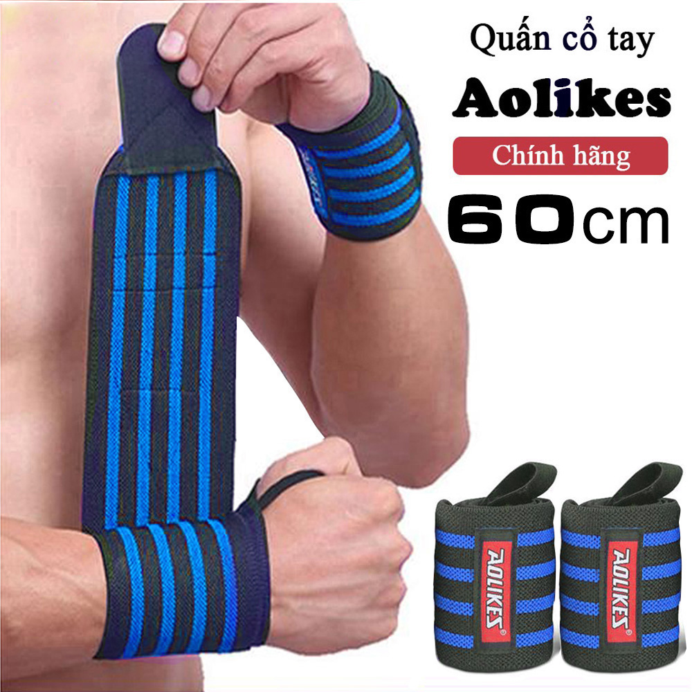 Đai Quấn Cổ Tay Tập Gym Aolikes - Hỗ trợ bảo Vệ Khớp Cổ Tay