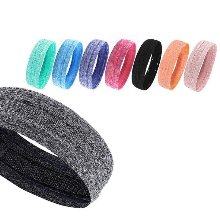 Băng đô thể thao - Headband cotton đeo trán thấm chặn mồ hôi chống trượt