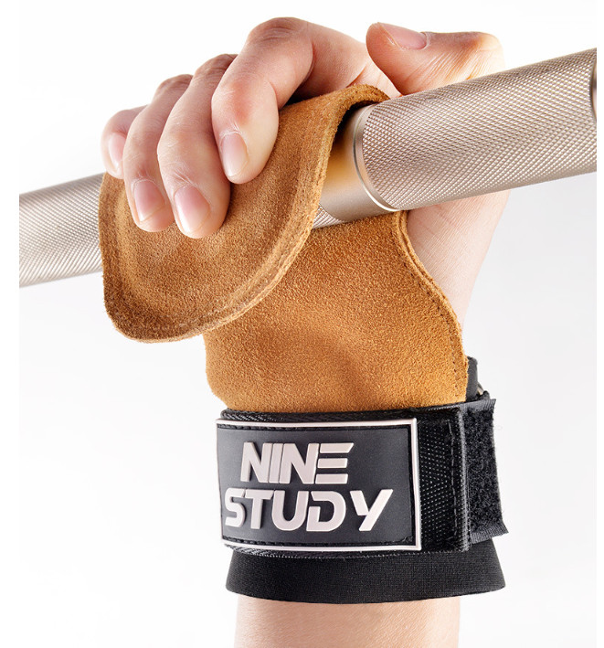 Găng Tay Tập Gym NINE STUDY - Dây kéo lưng Lifting Straps đa năng hỗ trợ tập Gym, Deadlift, lên xà, nâng tạ